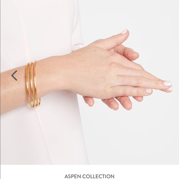 COPY - JULIE VOS Aspen Trio Bangle Set - Picture 3 of 5